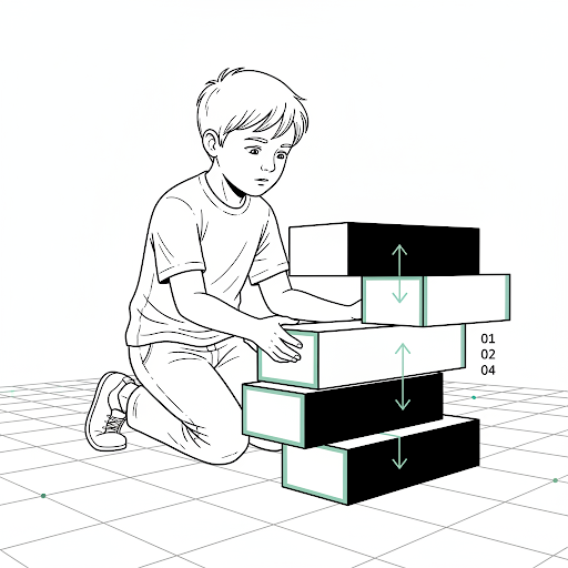 Structural stack illustration